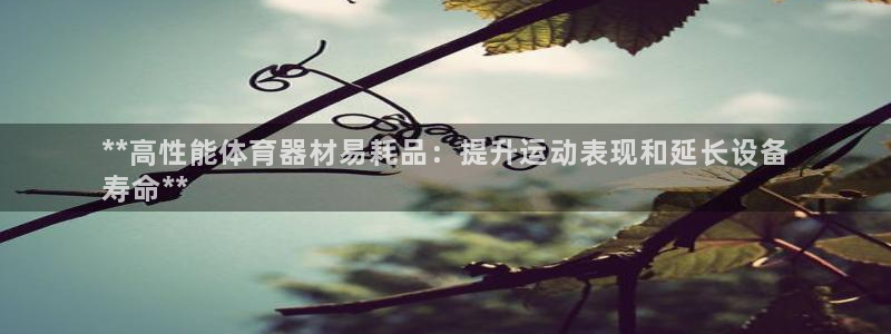 星欧娱乐平台怎么样啊知乎：**高性能体育器材易耗品：