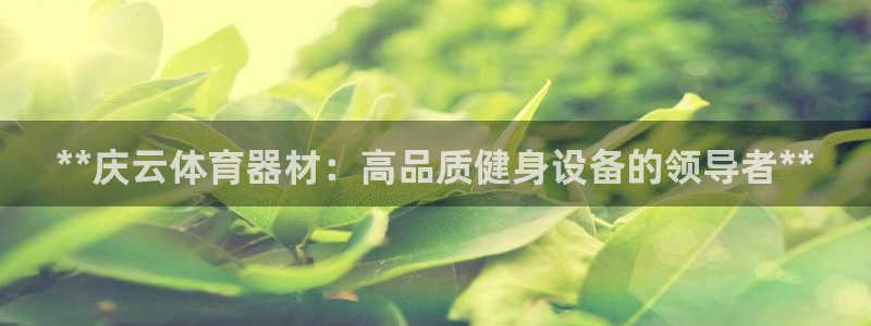 星欧娱乐的创始人背景故事是什么：**庆云体育器材：高