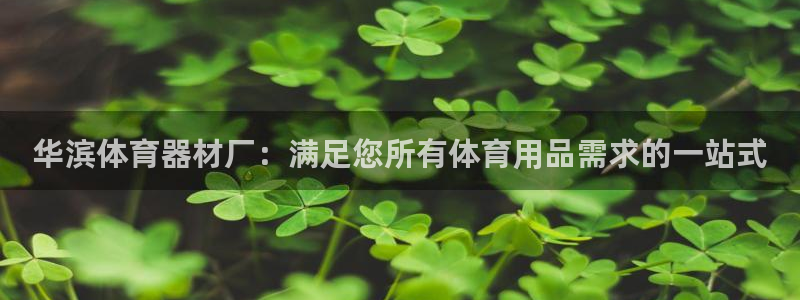 星欧娱乐工711.11是正规的吗：华滨体育器材厂：满