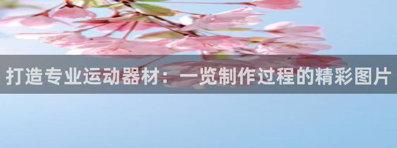 星奥娱乐集团是国企吗：打造专业运动器材：一览制作过程