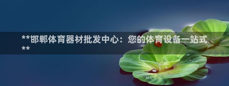 星欧娱乐会员优惠活动：**邯郸体育器材批发中心：您的