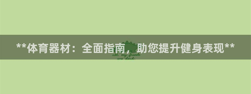 星娱乐online创作的原声：**体育器材：全面指南